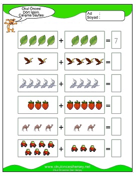 İşlemler yaprak test